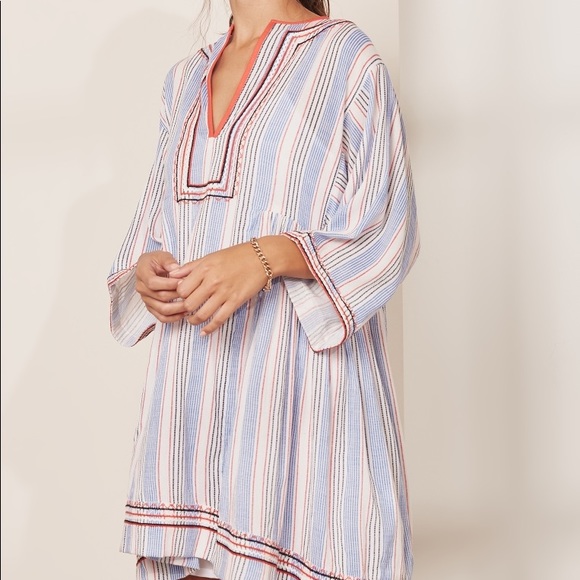 Tommy Hilfiger Brand New Kaftan Style Dress in S/ Premium Cotton - Picture 5 of 10